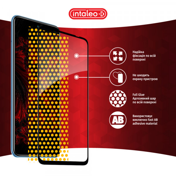 Фото - Захисне скло для смартфону Intaleo Full Glue for Xiaomi Poco M5S Black (1283126545153)