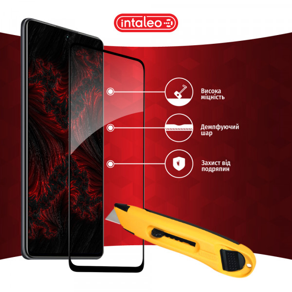 Фото - Захисне скло для смартфону Intaleo Full Glue for Xiaomi Redmi Note 11T Black (1283126518904)