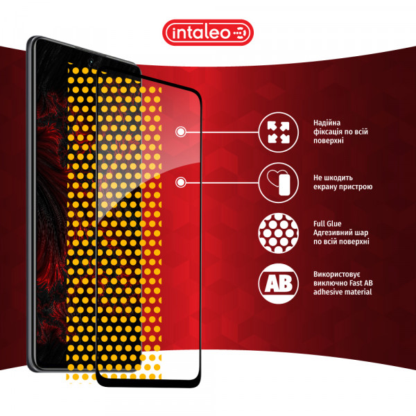 Фото - Захисне скло для смартфону Intaleo Full Glue for Xiaomi Redmi Note 11T Black (1283126518904)