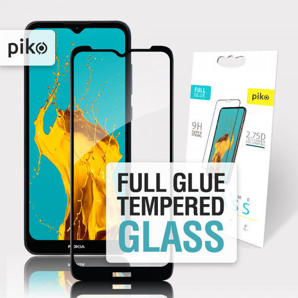 Фото - Захисне скло для смартфону Piko Full Glue for Nokia C21 Black (1283126552601)