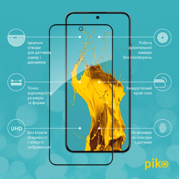 Фото - Защитное стекло для смартфона Piko Full Glue for Xiaomi 13 (1283126559334)