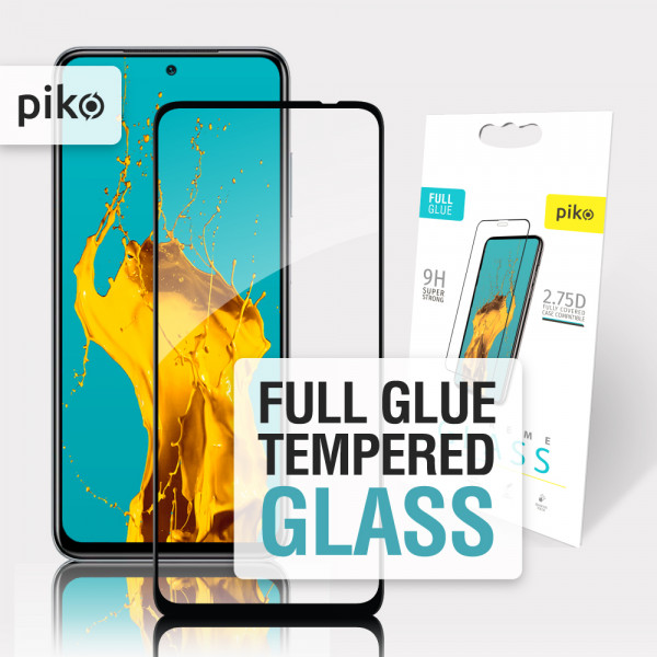 Фото - Защитное стекло для смартфона Piko Full Glue for Xiaomi Poco M5S Black (1283126545160)