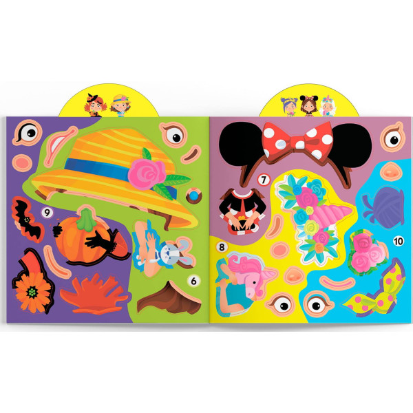 Фото -  Crystal Book Игрушка-развивайка. Модницы-подружки. 63 большие наклейки (9789669873309)