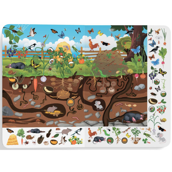 Фото -  Crystal Book Книга-картонка "Большой иммельбух. Микромир" (9786175471227)