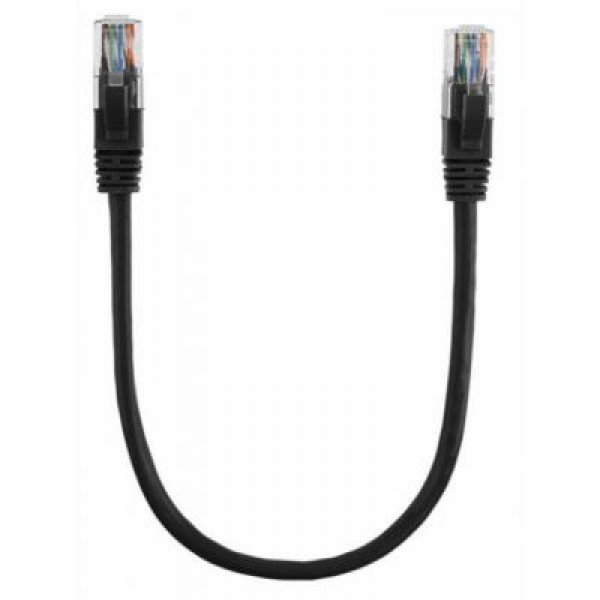 Фото - Кабель патч-корд Ritar Cat.5e UTP CCA Black 0.3m (PCR-CCA/0.3Bk) Фото - Кабель патч-корд Ritar Cat.5e UTP CCA Black 0.3m (PCR-CCA/0.3Bk)