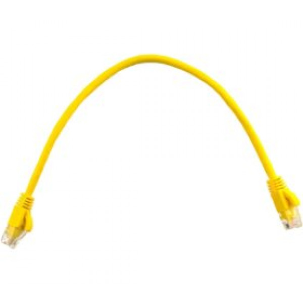 Фото - Кабель патч-корд Ritar Cat.5e UTP CCA Yellow 0.3m (PCR-CCA/0.3Y)