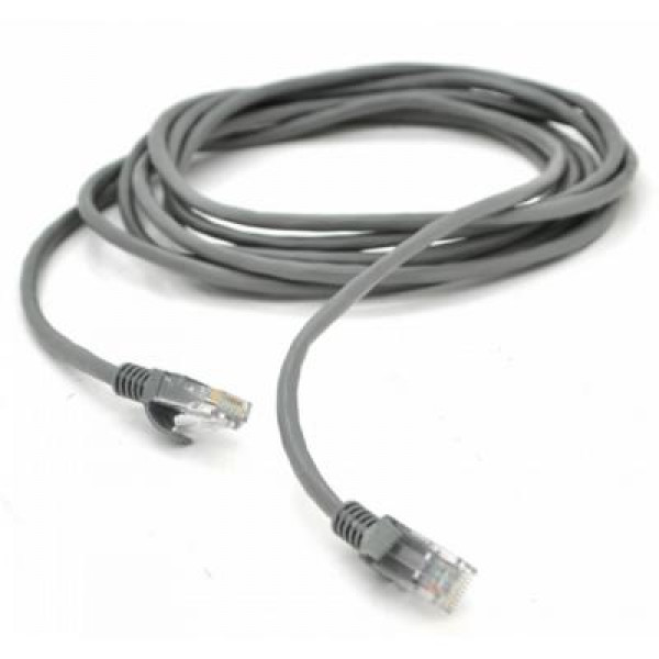 Фото - Кабель патч-корд Ritar Cat.5e UTP CCA 15 m Grey (PCR-CCA/15G)