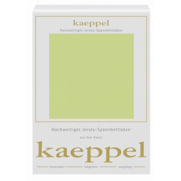 Фото - Простынь полуторная Kaeppel на резинке 329 бледно-зеленый 140-160х200 (1671-E29)