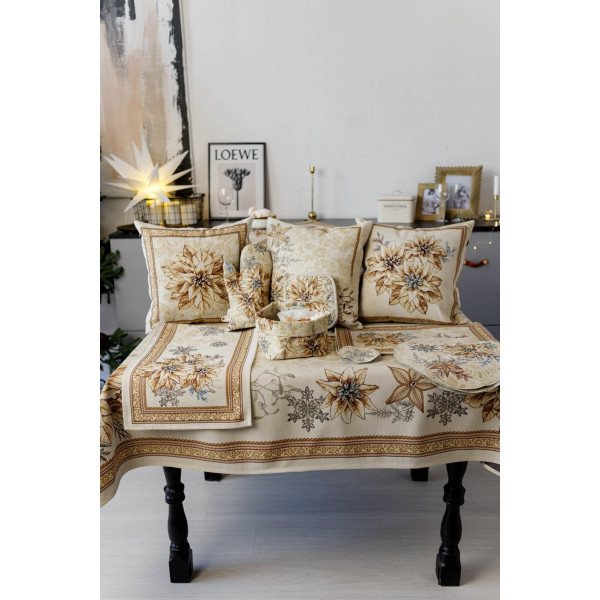 Фото - Наволочка Прованс Три квітки 45х45 см (036960)