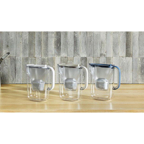 Фото - Фільтр-глечик Brita Style Essential Mxpro сіро-блакитний + 3 картриджа