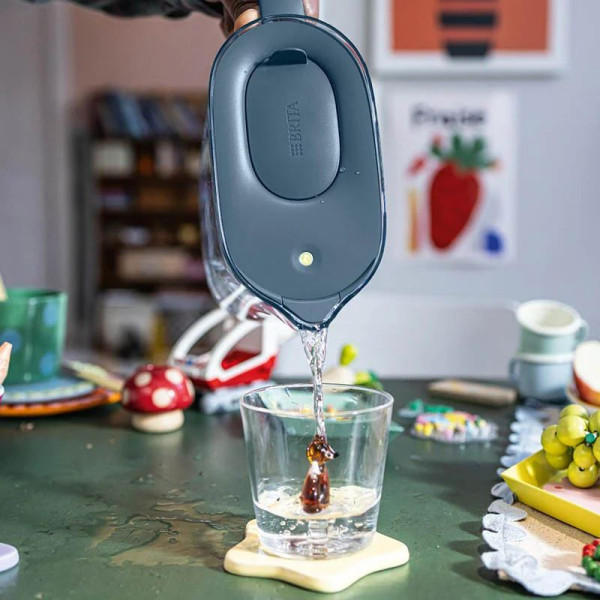 Фото - Фільтр-глечик Brita Style Essential Mxpro сіро-блакитний + 3 картриджа