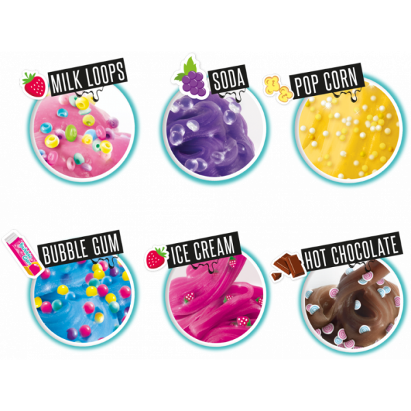 Фото - Фабрика слаймів Canal Toys Slimelicious "Твой гламурный Лизун с ароматом - Лакомство", 3 в наборе (SSC076)