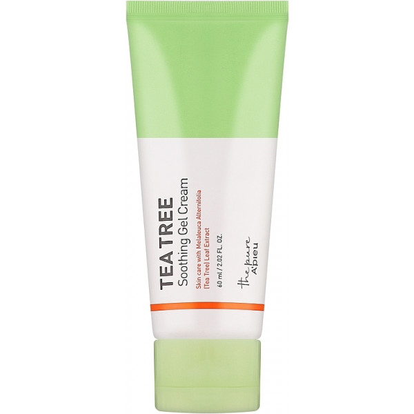 Фото - Крем для обличчя A'pieu THE PURE TEA TREE SOOTHING GEL CREAM 60 мл (8809747954292)