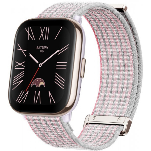 Фото - Ремінець для смарт-годинника Amazfit 20mm Nylon Medium Universal Pink (S240DNTY1N)