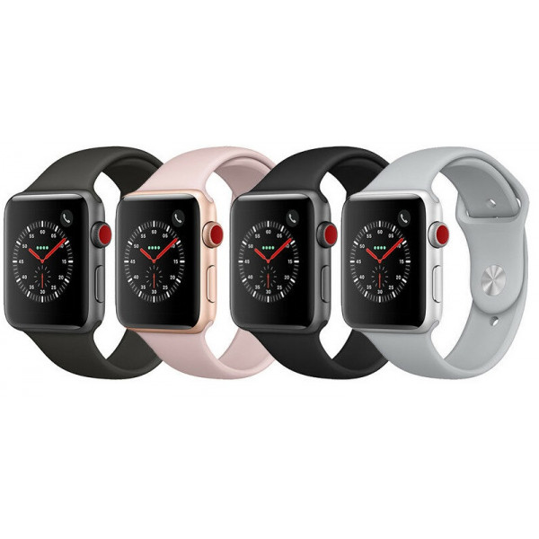 Фото - Смарт-часы Apple Watch Series 3 GPS, 42mm Silver Aluminium Case with Fog Sport Band (MQL02FS/A)