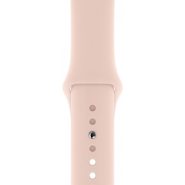 Фото - Смарт-часы Apple Watch Series 5 40mm Gold Aluminum Case with Pink Sand Sport Band