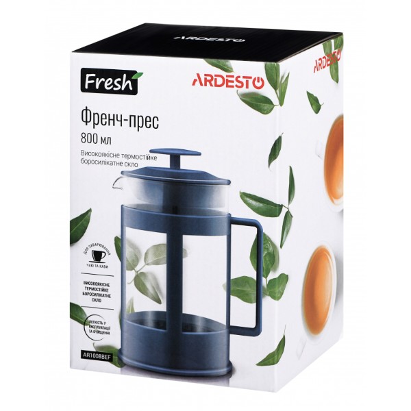 Фото - Френч-прес ARDESTO Fresh 800 мл (AR1008BEF)