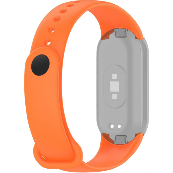 Фото - Ремінець для фітнес-браслету ArmorStandart for Xiaomi Mi Band 9/8 Orange (ARM68021)