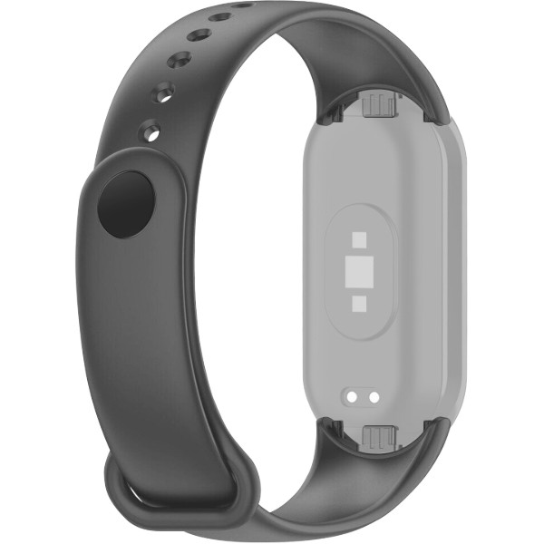 Фото - Ремінець для фітнес-браслету ArmorStandart for Xiaomi Mi Band 9/8 Platinum Grey (ARM68025)