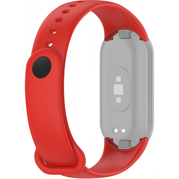 Фото - Ремінець для фітнес-браслету ArmorStandart for Xiaomi Mi Band 9/8 Red (ARM68024)