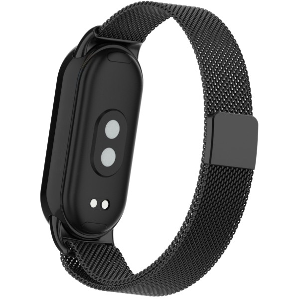 Фото - Ремінець для фітнес-браслету Armorstandart Milanese Magnetic Band for Xiaomi Mi Band 8/9 Black (ARM69916)