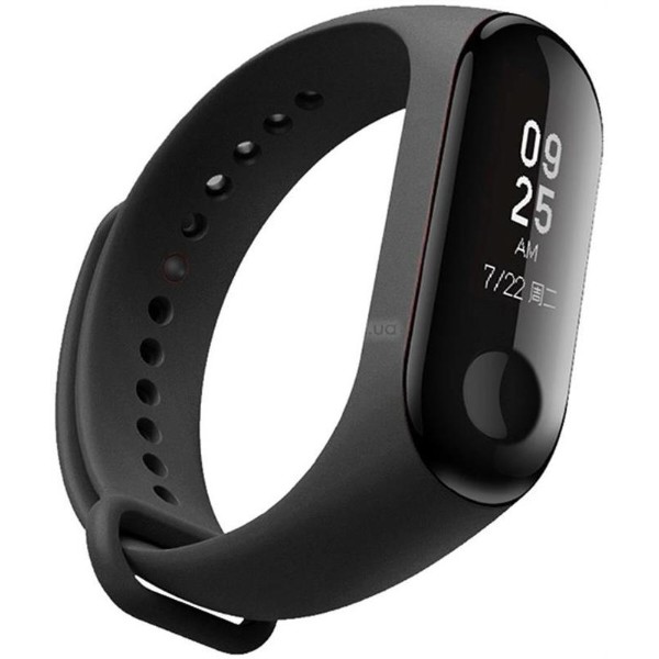 Фото - Ремінець для фітнес-браслету Armorstandart Xiaomi Mi Band 4/3 Black (ARM51827)