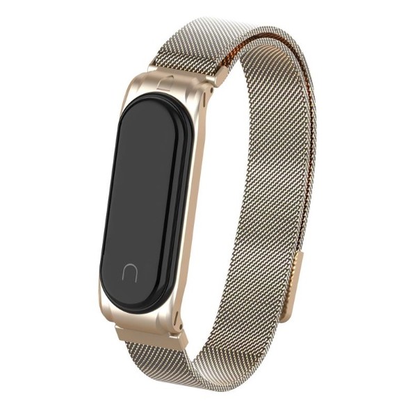 Фото - Ремешок для фитнес-браслета Armorstandart Xiaomi Mi Band 4/3 Gold (ARM55030)