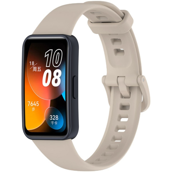 Фото - Ремешок для фитнес-браслета BeCover New for Huawei Band 8 / 9 / 10 Beige (715494)