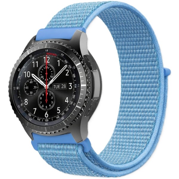 Фото - Ремінець для смарт-годинника BeCover Nylon Style for Motorola Moto 360 2nd Gen. Men's Aqua Blue (714998) Фото - Ремінець для смарт-годинника BeCover Nylon Style for Motorola Moto 360 2nd Gen. Men's Aqua Blue (714998)