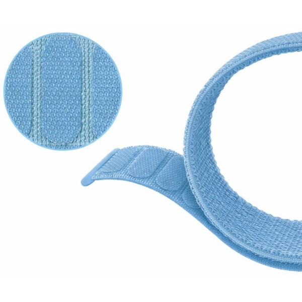 Фото - Ремінець для смарт-годинника BeCover Nylon Style for Motorola Moto 360 2nd Gen. Men's Aqua Blue (714998)