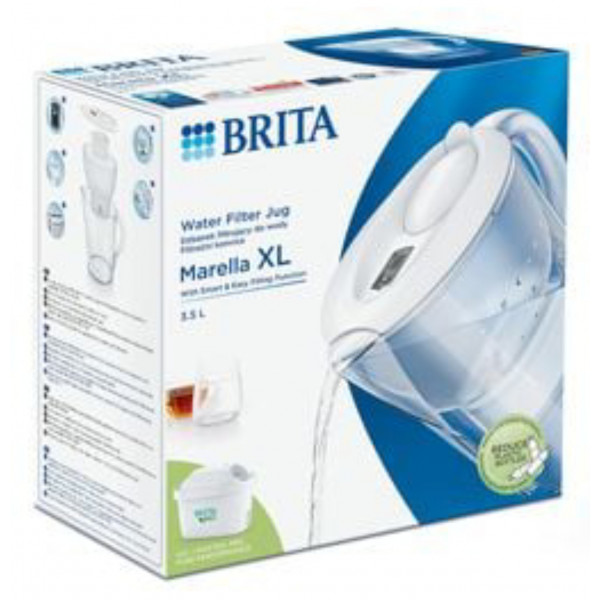 Фото - Фільтр-глечик Brita Marella XL MXpro White