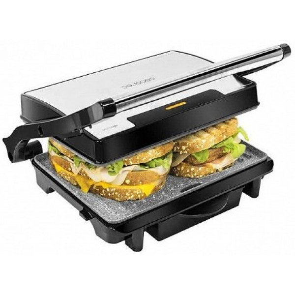 Фото - Уценка - Гриль-барбекю электрический Cecotec Rock’nGrill 1500 Rapid