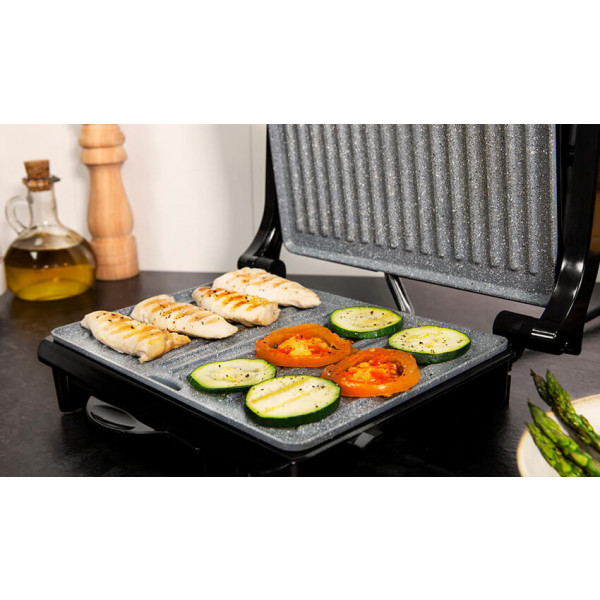 Фото - Уценка - Гриль-барбекю электрический Cecotec Rock’nGrill 1500 Rapid