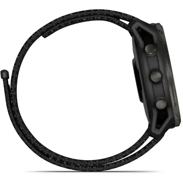 Фото - Смарт-годинник Garmin Enduro 3, Crbn Gry DLC Ti w/Blk Sport Loop Band (010-02751-01)