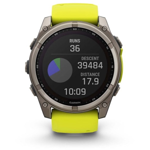 Фото - Смарт-годинник Garmin fenix 8 47mm Saph Solar (010-02906-21)