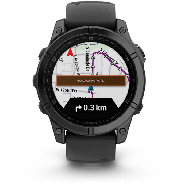 Фото - Смарт-часы Garmin fenix E Slate Gray Steel/Black (010-03025-01)