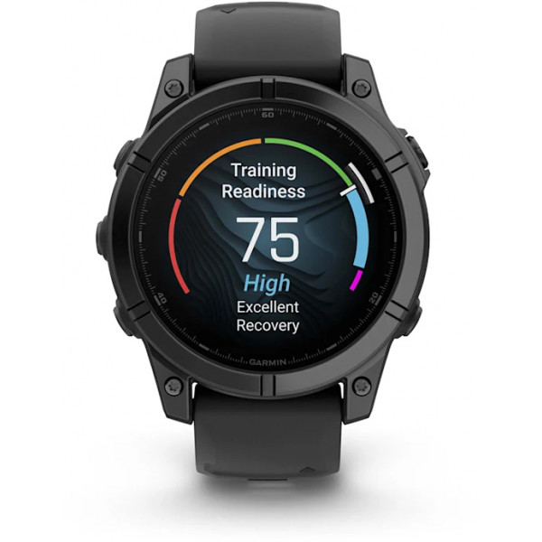 Фото - Смарт-часы Garmin fenix E Slate Gray Steel/Black (010-03025-01)