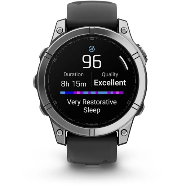 Фото - Смарт-часы Garmin fenix E Stainless Steel/Black (010-03025-00)