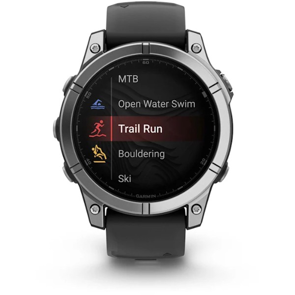 Фото - Смарт-часы Garmin fenix E Stainless Steel/Black (010-03025-00)