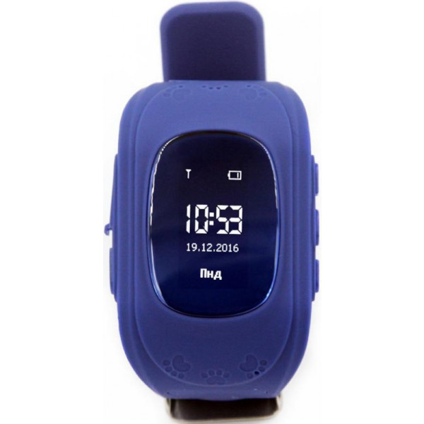 Фото - Детские часы GOGPS К50 темно-синій (К50ТС)