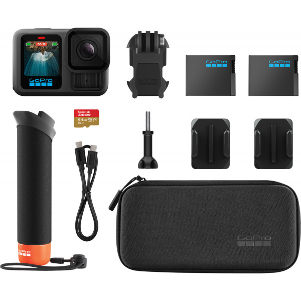 Фото - Экшн-камера GoPro HERO13 Black + Enduro + SD Card + Handler Floating