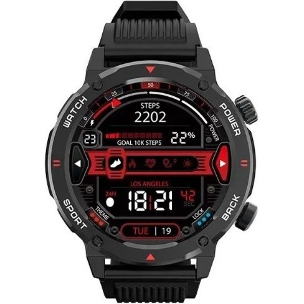 Фото - Смарт-годинник iMiki D2 Black Silicone Strap