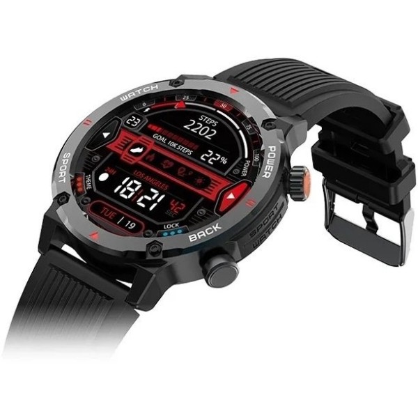 Фото - Смарт-годинник iMiki D2 Black Silicone Strap