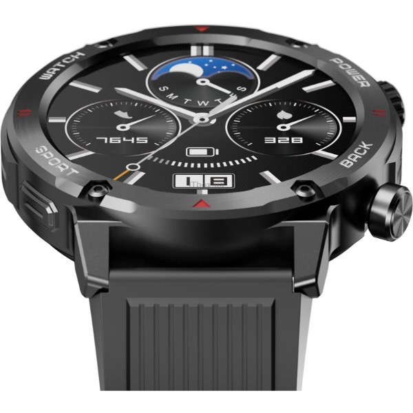 Фото - Смарт-годинник iMiki D2 Black Silicone Strap