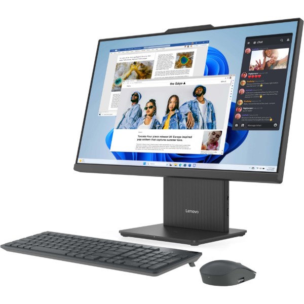 Фото - Компьютер-моноблок Lenovo IdeaCentre AIO 24ARR9 (F0HR004BUO) Luna Grey