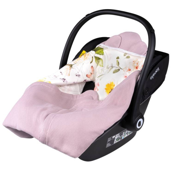 Фото - Плед - конверт дитячий Lionelo Travel Swaddle Blanket Pink Flower