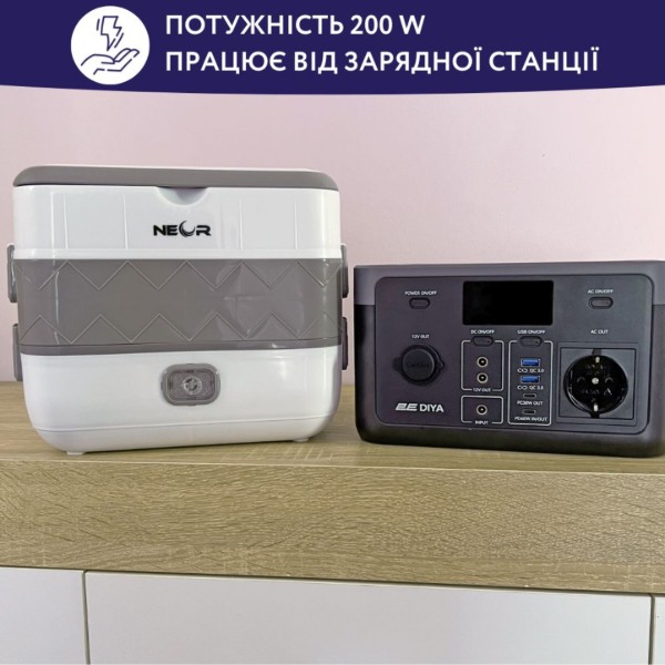 Фото - Ланч-бокс с подогревом Neor Heat 2L2 WT
