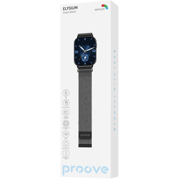 Фото - Уценка - Смарт-часы Proove Elysium Black (SWEL00000001)