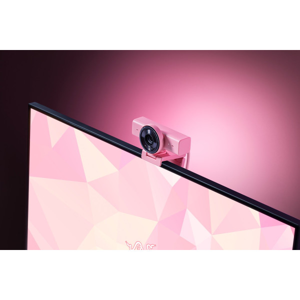 Фото - Веб-камера для комп'ютера Razer Kiyo V2 X Quartz (RZ19-05380200-R3M1)