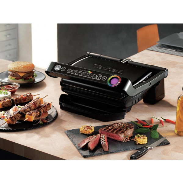 Фото - Гриль-барбекю електричний Tefal GC712834 OptiGrill+